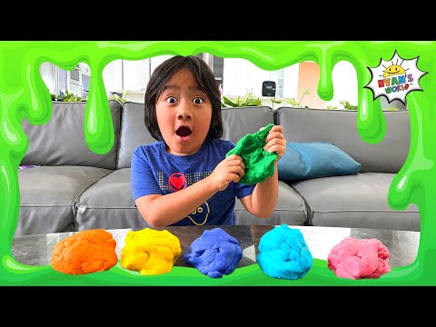 DIY Make your Own Play Dough at home and fun do it yourself Slime!