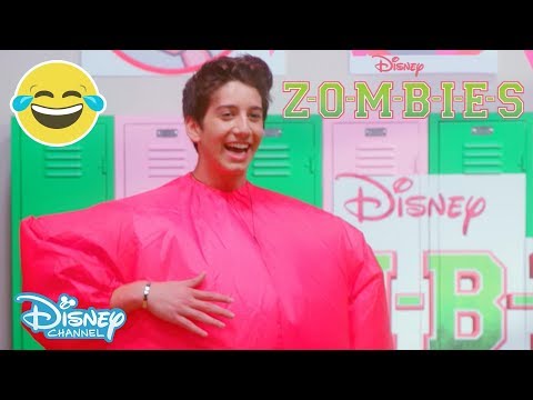 Z-O-M-B-I-E-S | Air Suit Dance Off Challenge ? | Official Disney Channel UK