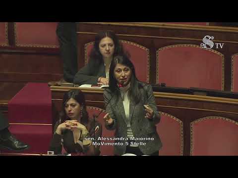 Alessandra Maiorino - Intervento aula Senato - 10/01/2024