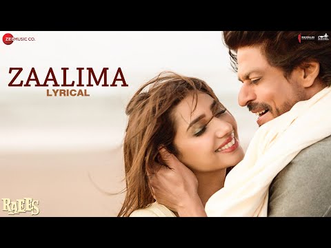 Zaalima - Lyrical | Raees | Shah Rukh Khan &amp; Mahira Khan | Arijit Singh &amp; Harshdeep K | JAM8-Pritam