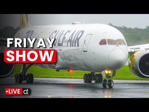 🔴 Manchester Airport LIVE ✈️ FriYAY Show