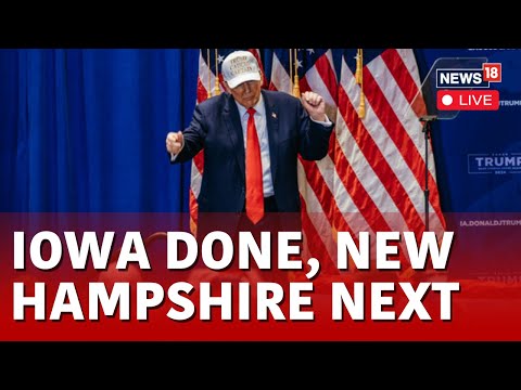 Iowa Caucus 2024 | Iowa Debate Full Live | Donald Trump Victory In Iowa | U.S Presidential Election