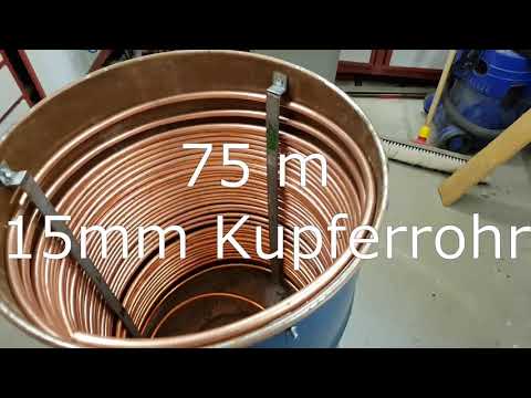 Holzbefeuerte Poolheizung|Wood-fired Poolheater|Alles.Handarbeit