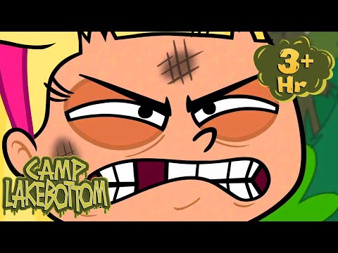 GET ME AWAY FROM THESE PEOPLE 🎭😱 Spooky Cartoon for Kids | Full Episodes | Camp Lakebottom