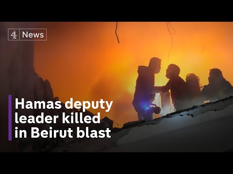 Hamas says deputy leader killed in an explosion in Beirut, Lebanon