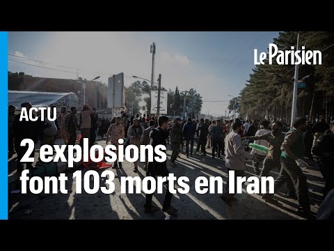 Iran : au moins 103 morts dans une double explosion lors d'une c&eacute;r&eacute;monie &agrave; la m&eacute;moire d'un g&eacute;n&eacute;ral