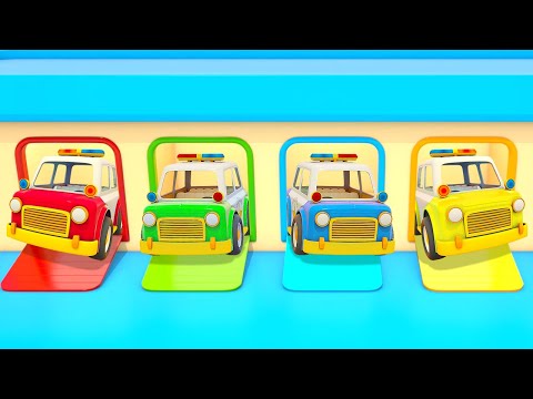 Car cartoons for kids. Full episodes of Helper Cars cartoons for kids. Learn colors for kids.