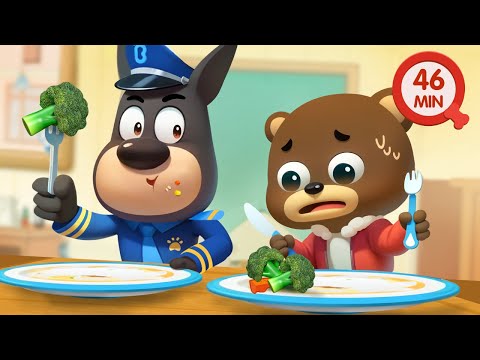 Don't Be a Picky Eater | Healthy Eating Habits for Kids | Kids Cartoon | Sheriff Labrador