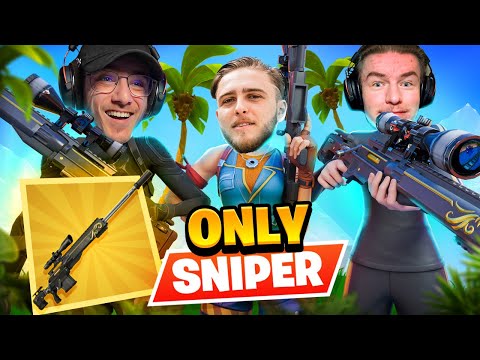 FAIRE TOP 1 ONLY SNIPER en SQUAD sur FORTNITE.... C'&eacute;tait un carnage ! ( Feat 