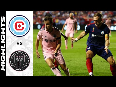 HIGHLIGHTS: Chicago Fire FC vs. Inter Miami CF | September 10, 2022