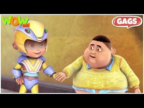 Funny scenes of Jintu  | Vir: The Robot Boy |  Part 6 - 30 Minutes of Fun - Live in India | WowKidz