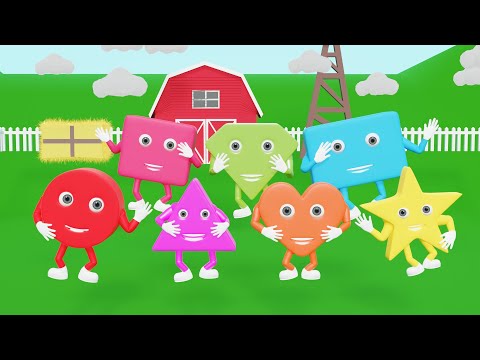 Sing along Shapes Song - with lyrics (featuring Debbie Doo) - CoComo