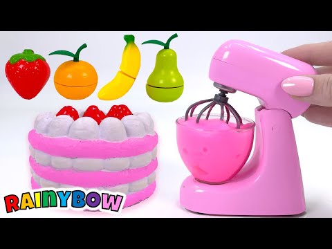 Lets Create a Birthday Dinner Party | Toy Kitchen Cooking &amp; Learning Video