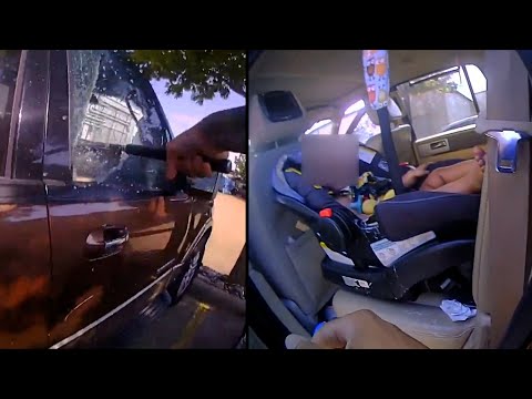 Quick-Thinking Officer Saves Baby From 123-Degree Car