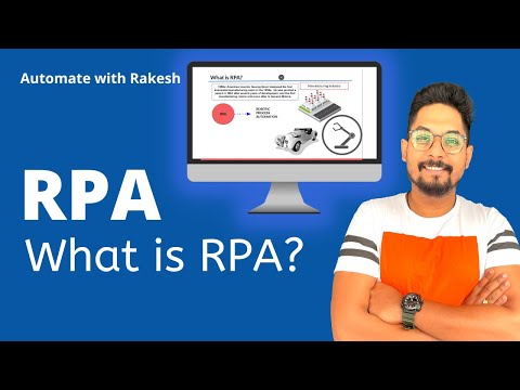 RPA: What is RPA | Did You Know RPA | RPA Tutorial | What is Robotic Process Automation How It Works