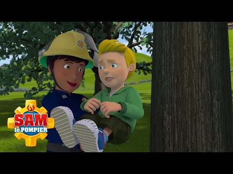 Le Pompier Sam Officiel | Ellie sauve James d'un arbre! | Dessins anim&eacute;s pour enfants