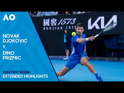 Novak Djokovic v Dino Prizmic Extended Highlights | Australian Open 2024 First Round