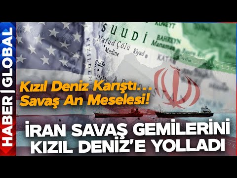 İran Savaş Gemilerini Yolladı! ABD Kızıldeniz'de Husileri Vurdu! Kızıldeniz Karışıyor!