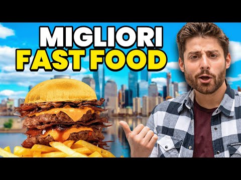 Provo i FAST FOOD pi&ugrave; ZOZZI a NEW YORK