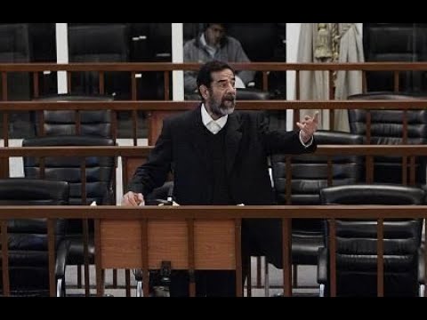 SADDAM HUSSEIN LAST LEGENDARY SPEECH COURT | ENGLISH TRANSLATION