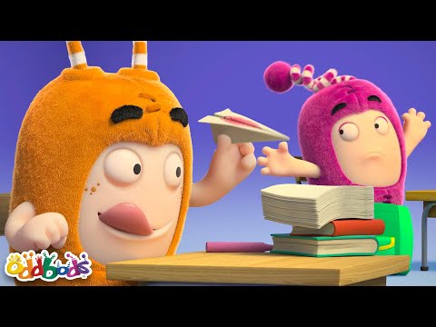 Slicks Paper Pain Love 🩷 | 4 HOUR Compilation! | Oddbods Full Episode Marathon | 2023 Funny Cartoons