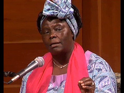 Wangari Maathai: Money Alone Won't Help Africa