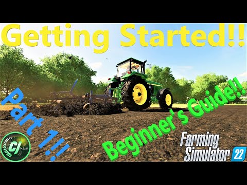 FS22! | Beginner's Guide! | How To Setup Your Game! | How To Cultivate! | 