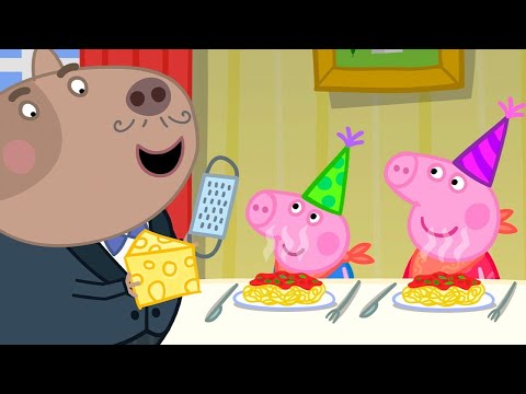 Grandpa Pig's Birthday Meal 🍝 | Peppa Pig Official Full Episodes