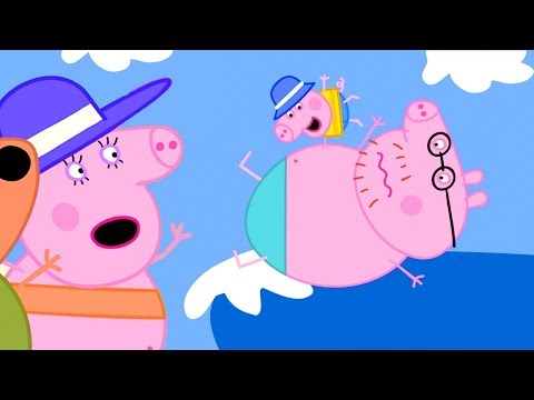Peppa Pig's Beach Holiday in Australia | Peppa Pig Official Family Kids Cartoon