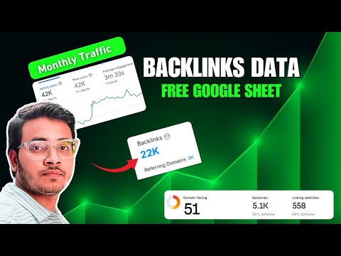 Free High DA / PA Backlinks Data | Master Google Sheet | Link Building | SEO Tutorial