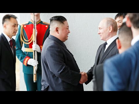 Vladimir Poutine et Kim Jong-un affichent leur volont&eacute; de renforcer les liens