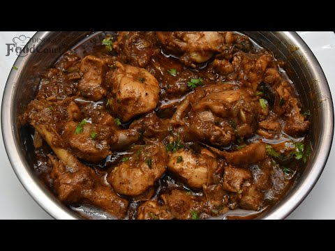 Simple &amp; Tasty Pepper Chicken Gravy/ Spicy Pepper Chicken Curry/ Chicken Masala Curry