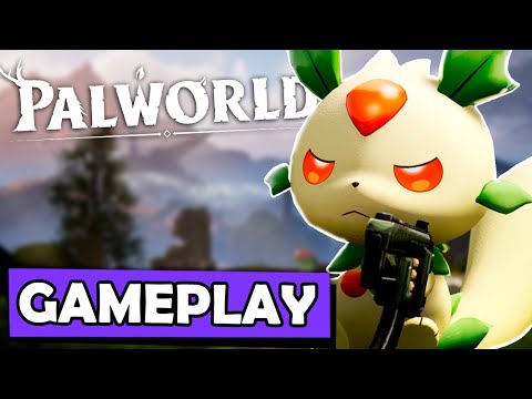 PALWORLD &Eacute; MUITO MELHOR QUE EU IMAGINAVA!!! - Early Acess Gameplay