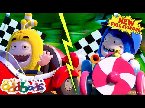 Oddbods | Summer Go Kart Super Race | New FULL EPISODE | Funny Cartoon