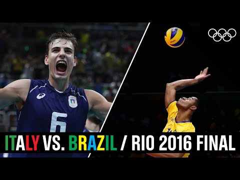 Italy vs. Brazil &ndash; 🏐Throwback Moments Rio Volleyball Final!