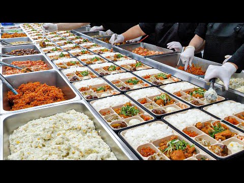 Amazing mass production process! Amazing Korean food factory that you can't usually see