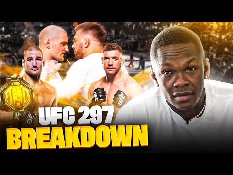 Israel Adesanya is Keeping A Close Eye On The Main Event | UFC 297 Breakdown &amp; Picks