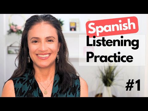 Spanish Listening Practice #1. Learn Spanish.