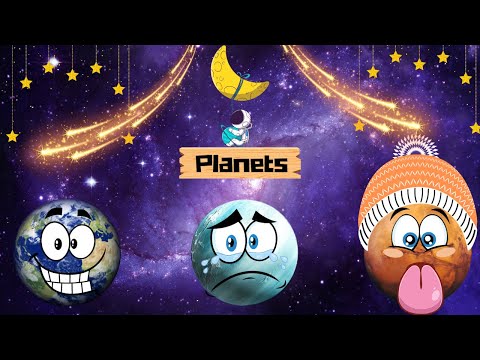 Learn planets in the solar system | Fun learning with animation | Kids English | AnkaToon