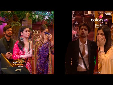 Bigg Boss 17 Promo 18 Jan Munawar Vicky Double Eviction makes Everyone Shocks Abhishek Crying Ankita