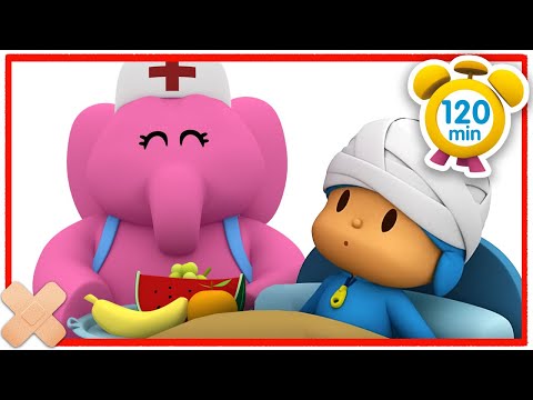 🤕 POCOYO in ENGLISH - Pocoyo is sick [ 120 minutes ] | Full Episodes | VIDEOS and CARTOONS for KIDS