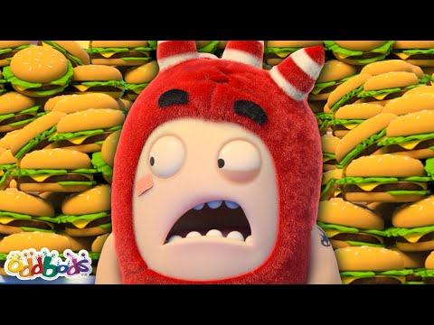 ODDBODS! | 🍔Burger vs Oddbods 🍔 | 3 HOURS! | BEST Oddbods Marathon! | 2023 Funny Cartoons for Kids