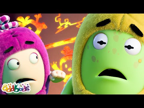 Bubbles Learns It's Not Easy Being Green 🐸 | Oddbods Cartoons | Funny Cartoons For Kids