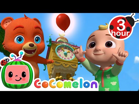 Tick Tock Clock Race + More | Cocomelon - Nursery Rhymes | Fun Cartoons For Kids | Moonbug Kids