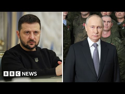 Ukraine&rsquo;s Zelensky and Russia&rsquo;s Putin address their countries on New Year&rsquo;s Eve  &ndash; BBC News