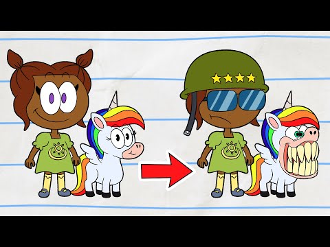 Meet Girl &amp; Unicorn! | Boy &amp; Dragon | Cartoons For Kids | Wildbrain Toons