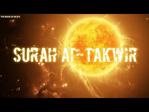 surah at-takwir in urdu translation with clear editing 