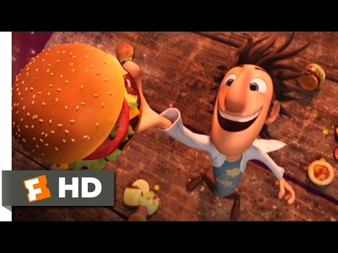 Cloudy with a Chance of Meatballs - It's Raining Burgers Scene (1/10) | Movieclips