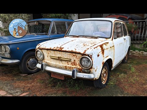 Starting FIAT 850 After 20 Years + Little Test Drive