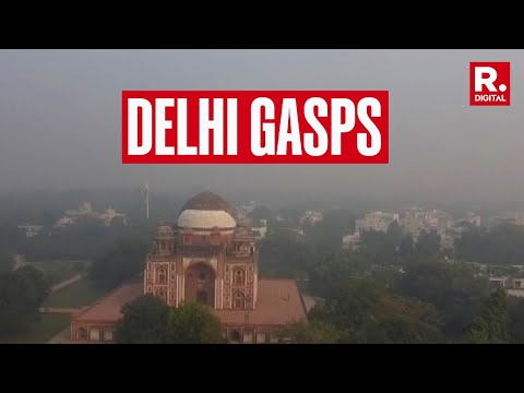 Delhi: Residents Gasp For Fresh Air As Air Quality Remains In 'Very Poor' Category